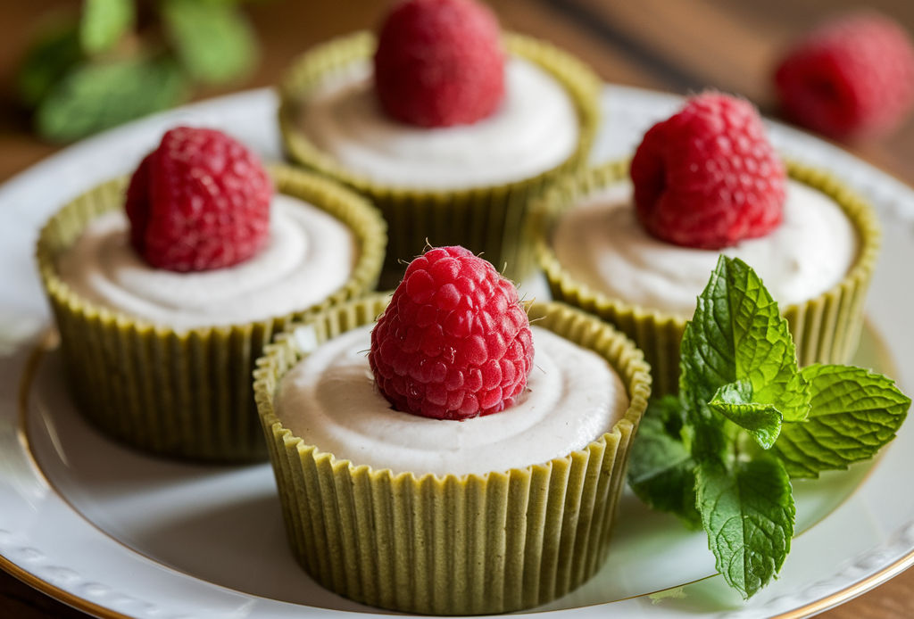 Matcha White Chocolate Mousse Cups – creamy, elegant dessert cups with a vibrant green matcha mousse and rich white chocolate, perfect for parties or indulgent treats.